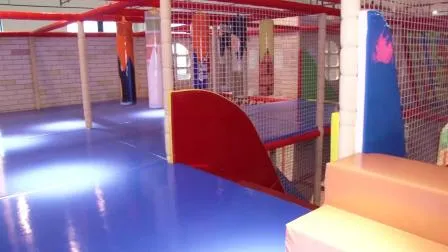 Indoor-Spielplatzset aus Kunststoff, weiche Unterhaltungsgeräte für Kinder