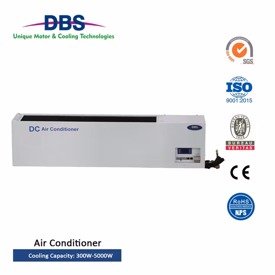 48-V-DC-Split-Klimaanlage für die Kühlung von Telekommunikationsunterkünften im Freien mit Sanftanlauf